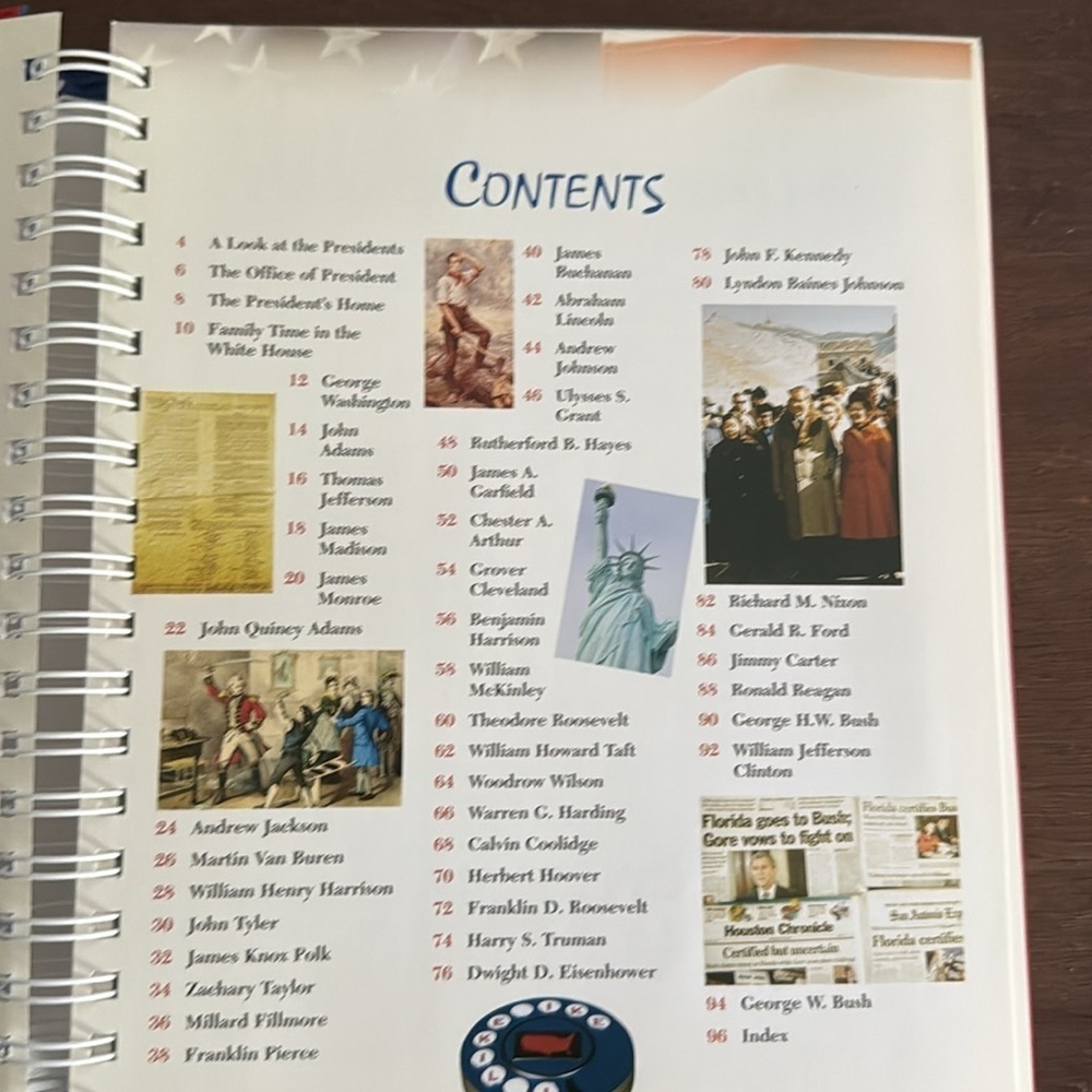 Time For Learning Presidents Book - Picture 3 of 3